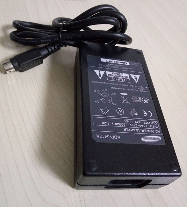 New Samsung 12V 4A ADP-5412VE 4-Pin AC/DC Adapter Charger For Samsung ADP-5412A